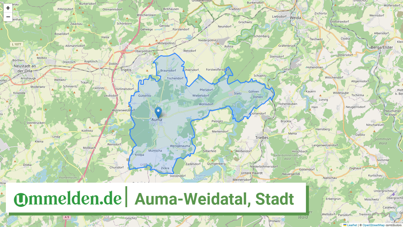 160760092092 Auma Weidatal Stadt