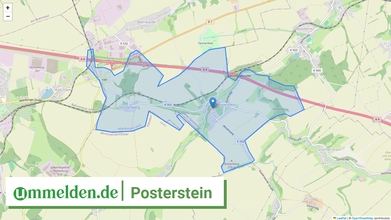 160775009041 Posterstein