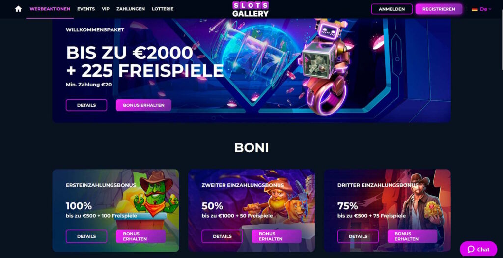 slots gallery bonusangebote